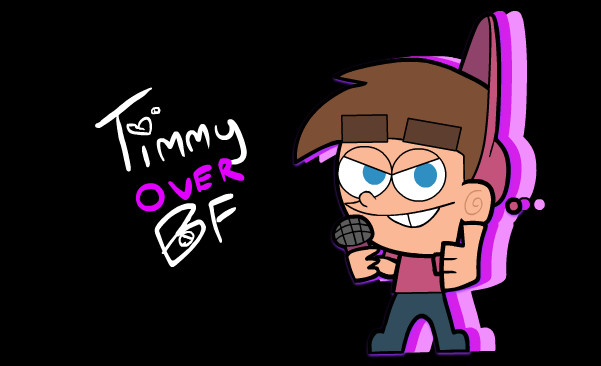 Timmy Turner Over Bf By Pooca Friday Night Funkin Mods - roblox music codes timmy turner