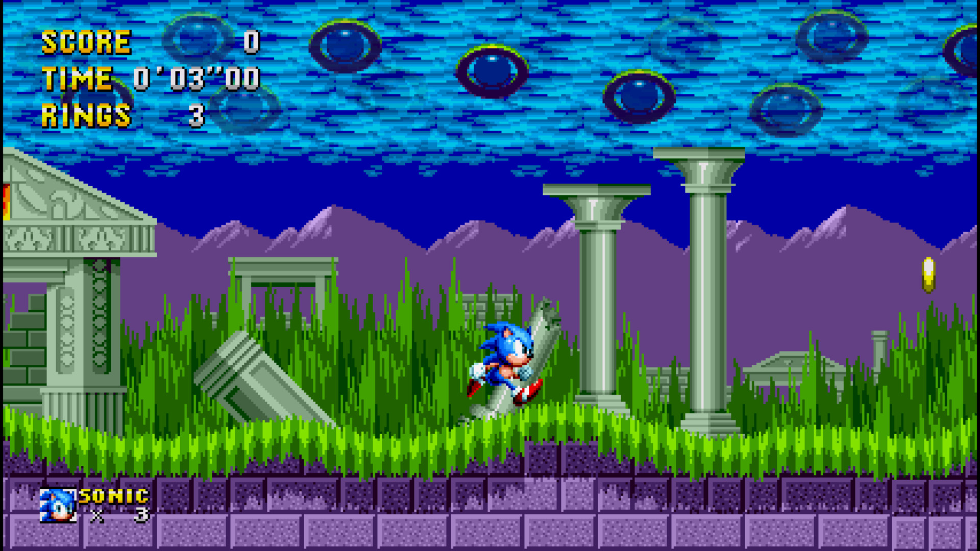 Majin(Creep) in Fonic Forever [Sonic the Hedgehog Forever] [Mods]