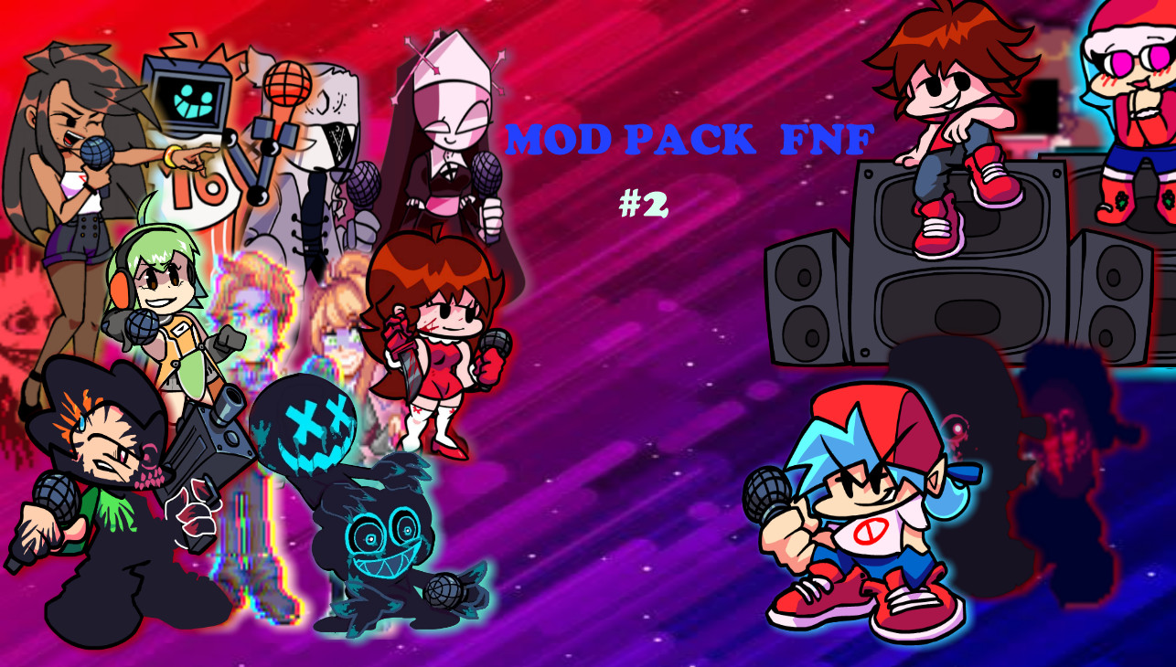 FNF Mod Pack (Ver.2) [Friday Night Funkin'] [Mods]