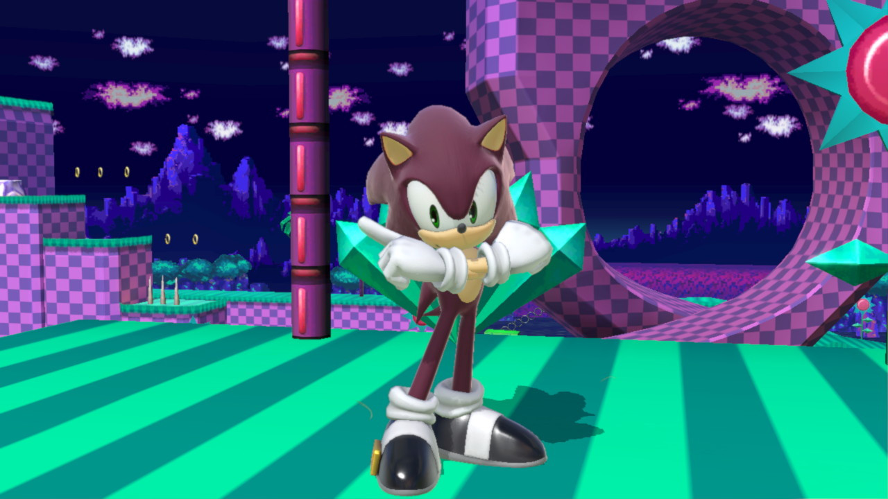 Sonic Generations Mod Part 116_ Sonic with Shadow Shoes Mod 