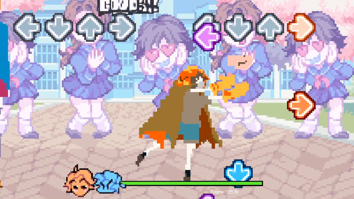 YTTD Sara + Gin Mod // Week 6 // MEMORY DANCE [Friday Night Funkin'] [Mods]