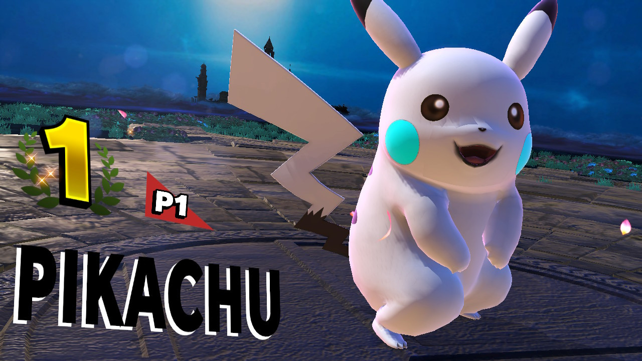 Pink Pikachu Libre c07 [Super Smash Bros. Ultimate] [Mods]