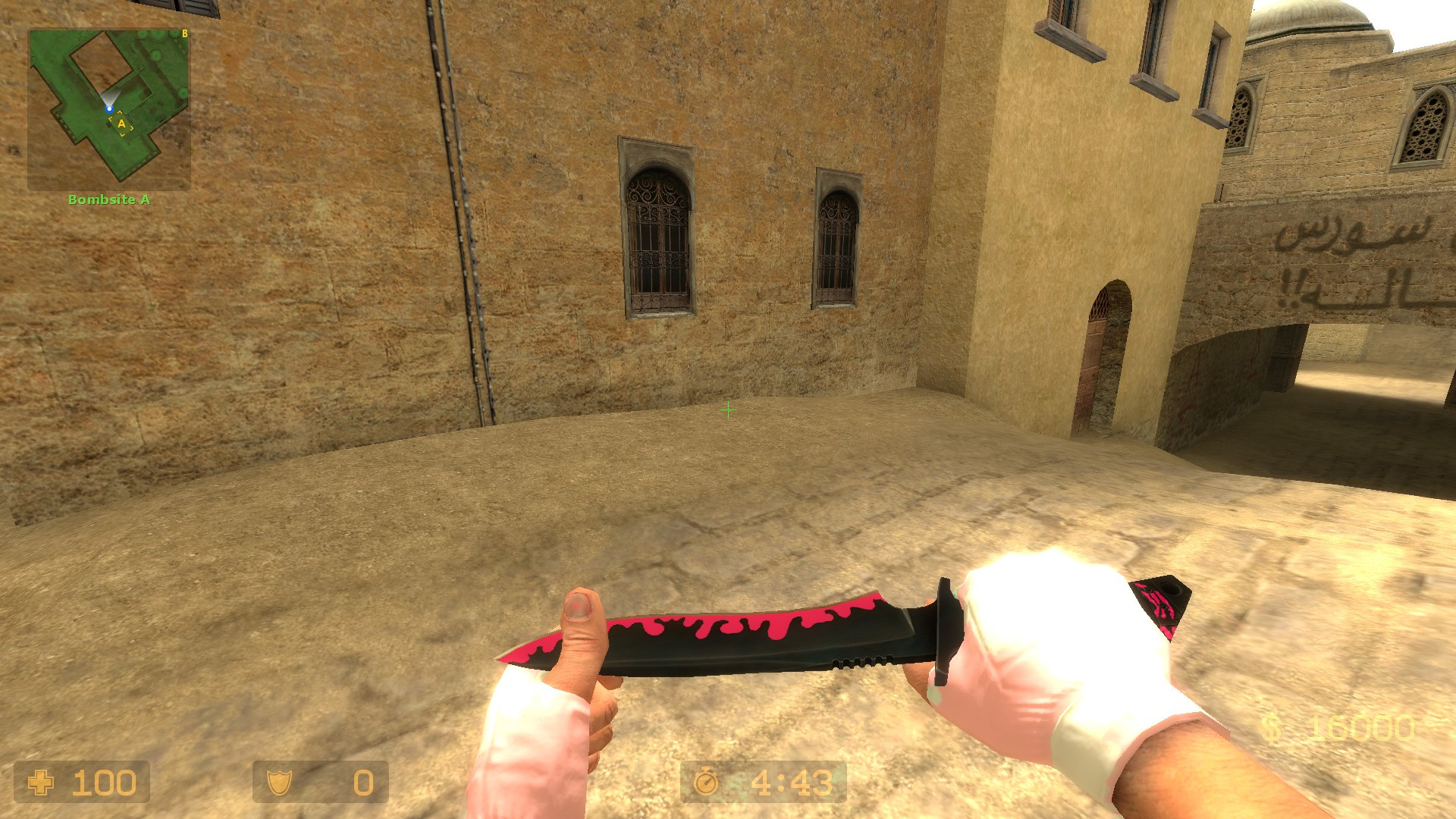 Pink Accented Knife [Counter-Strike: Source] [Mods]