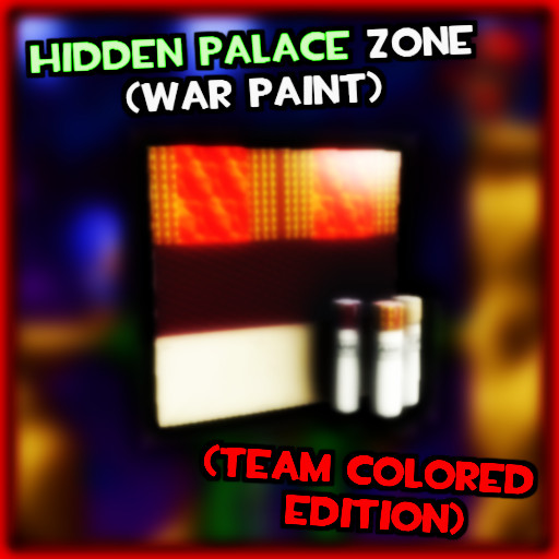 Hidden Palace Zone (War Paint - Team Colored)