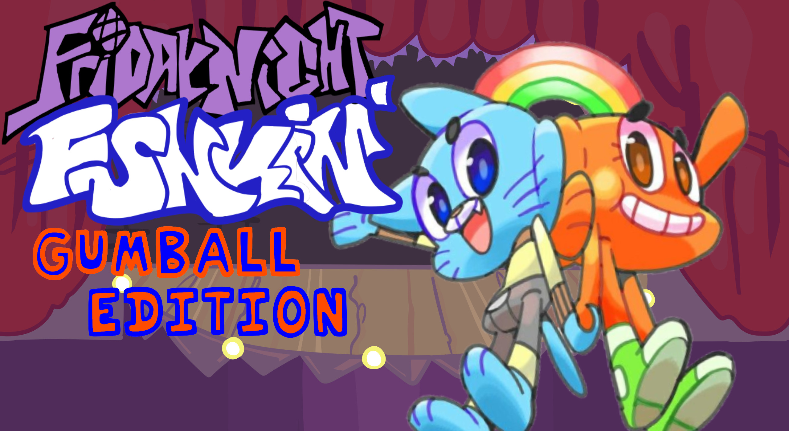 ⭐BANANA FUNKIN' ⭐ Friday Night Funkin' vs Gumball (FNF MOD