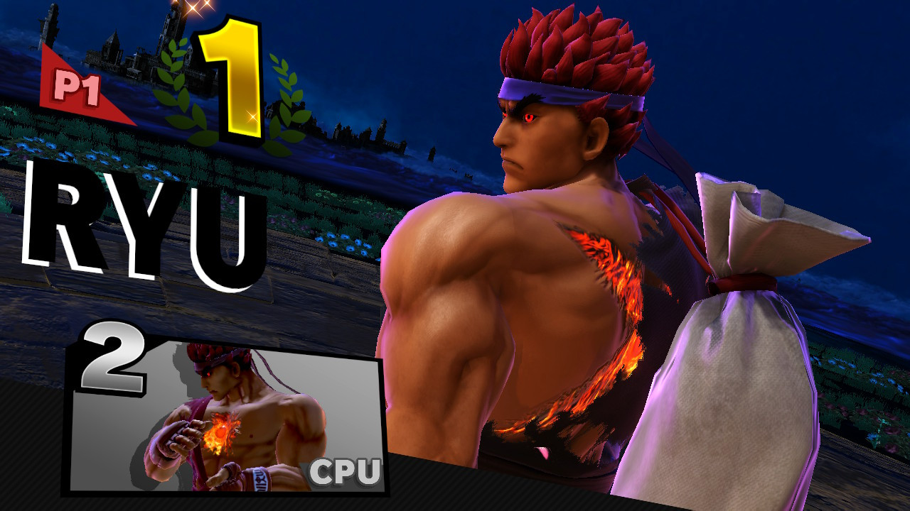 Street Fighter 1 Evil Ryu Mod 