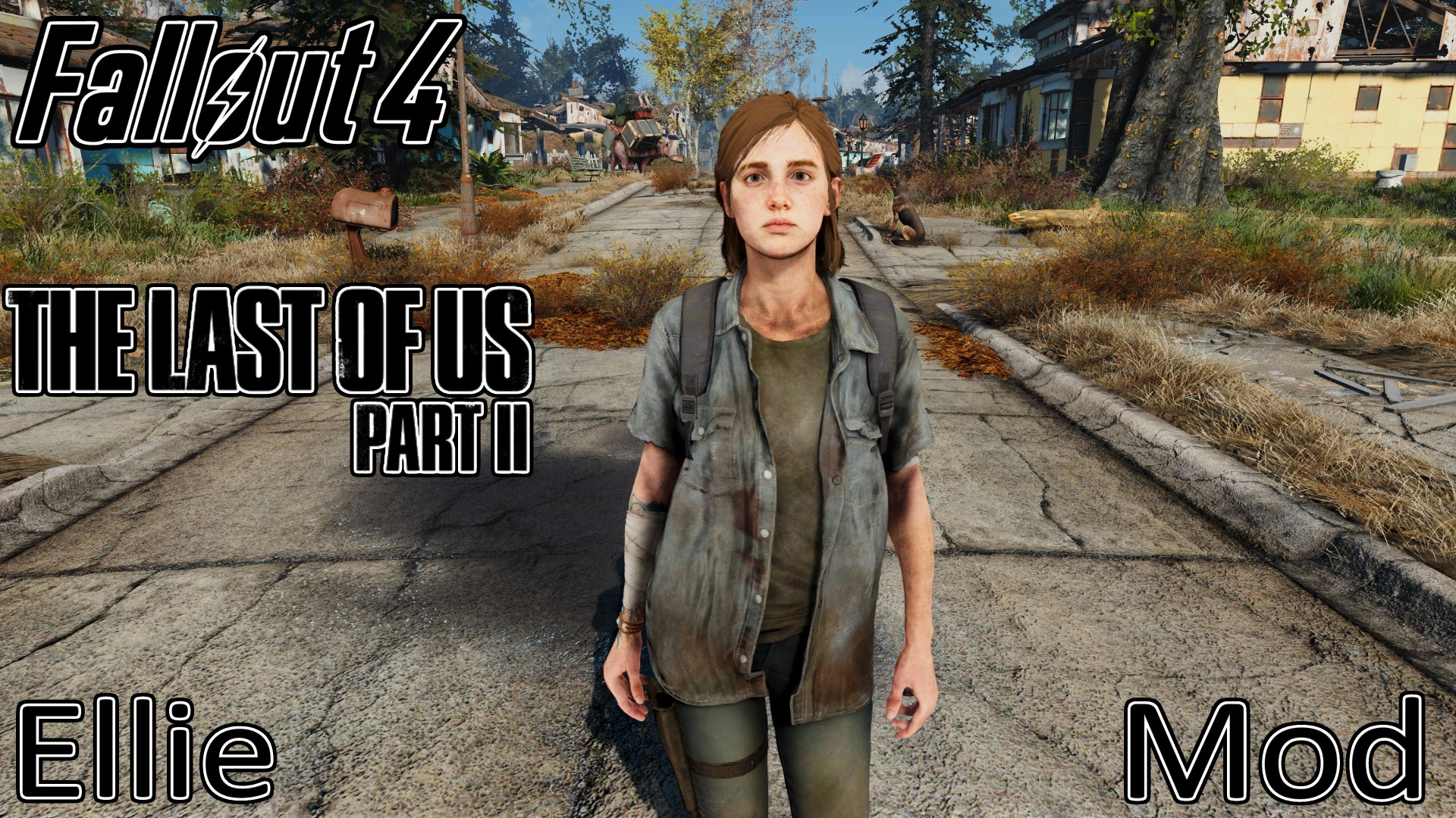 Fallout 4 The Last Of Us Part 2 Ellie Mod [Fallout 4] [Mods]