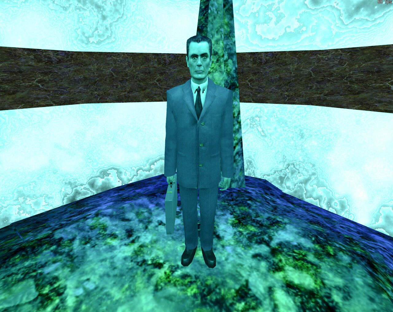 prompthunt: a photo of gman from half life 2, photorealistic, 8 k