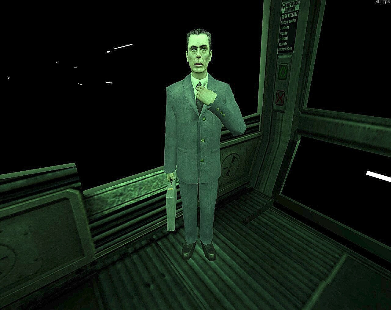 gman first dream image - Black Science mod for Half-Life 2: Episode Two -  ModDB