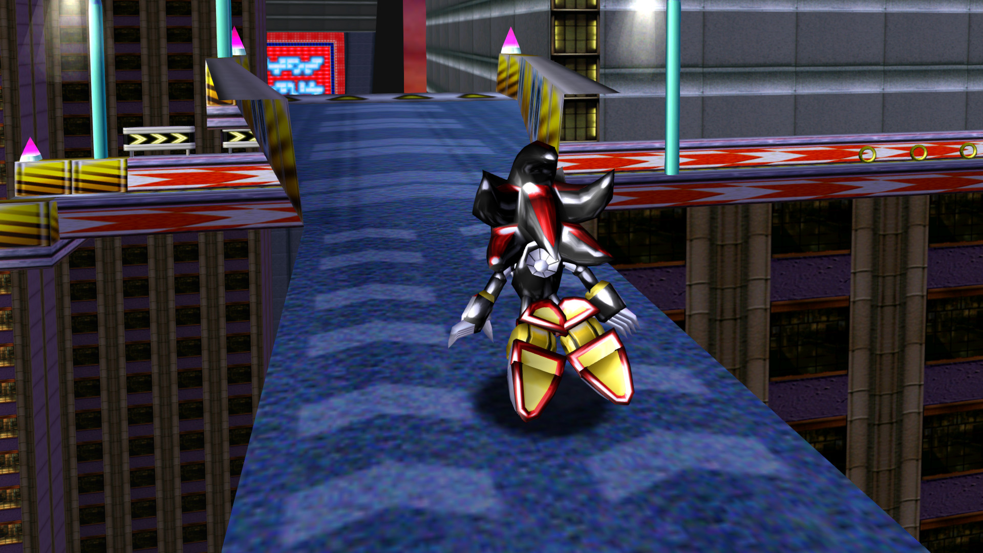 Shadow Android vs Mecha Sonic