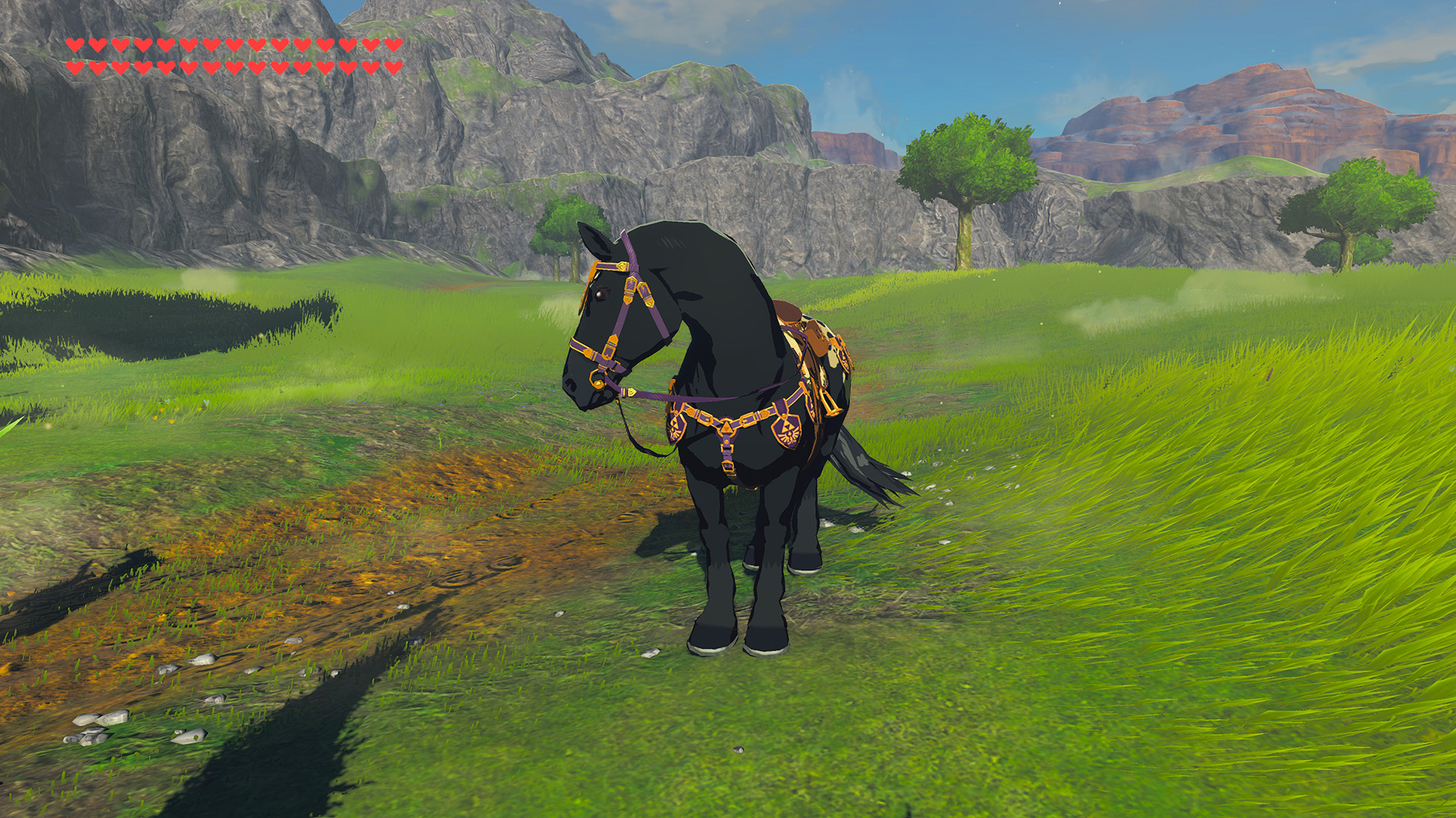 Royal Horse Gear Over Ancient [The Legend of Zelda Breath of the Wild