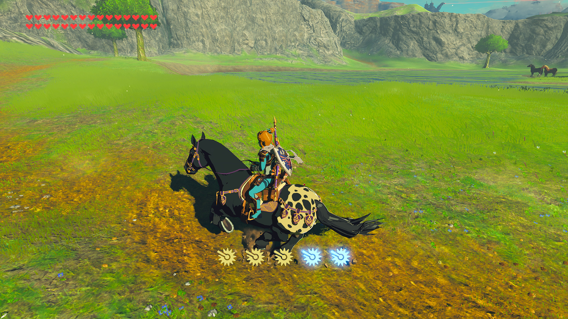 Royal Horse Gear Over Ancient [The Legend of Zelda Breath of the Wild