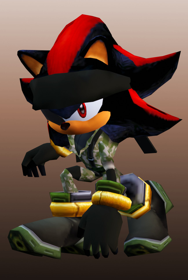 Shadow with The Pistol GUN [Sonic Adventure 2] [Mods]