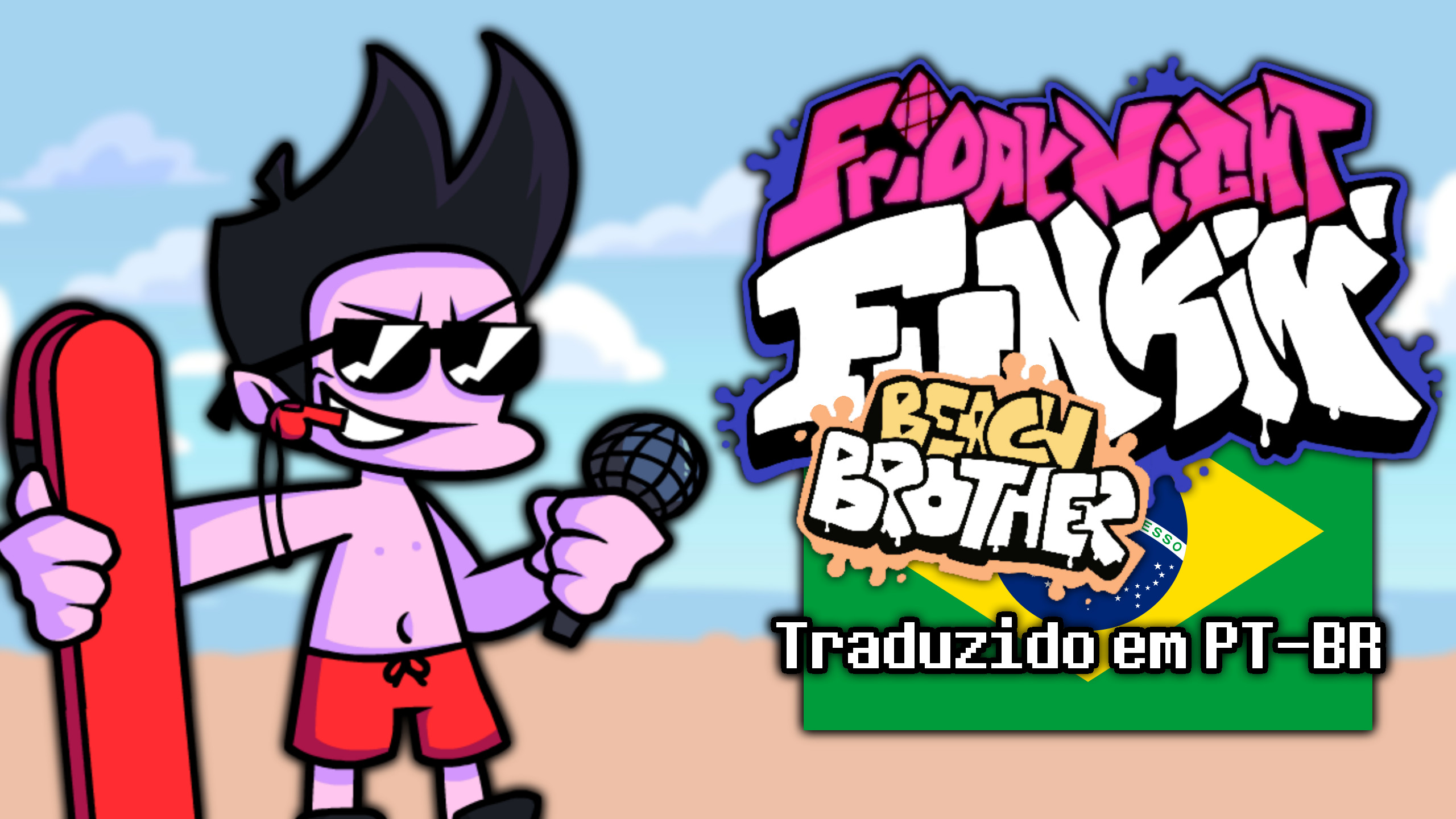 Fnf Beach Brother Mod Traduzido Em Pt Br Friday Night Funkin Mods 2524