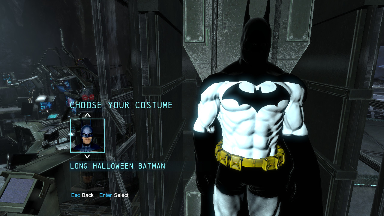 Iconic Grey and Black Batsuit [Batman: Arkham Origins] [Mods]