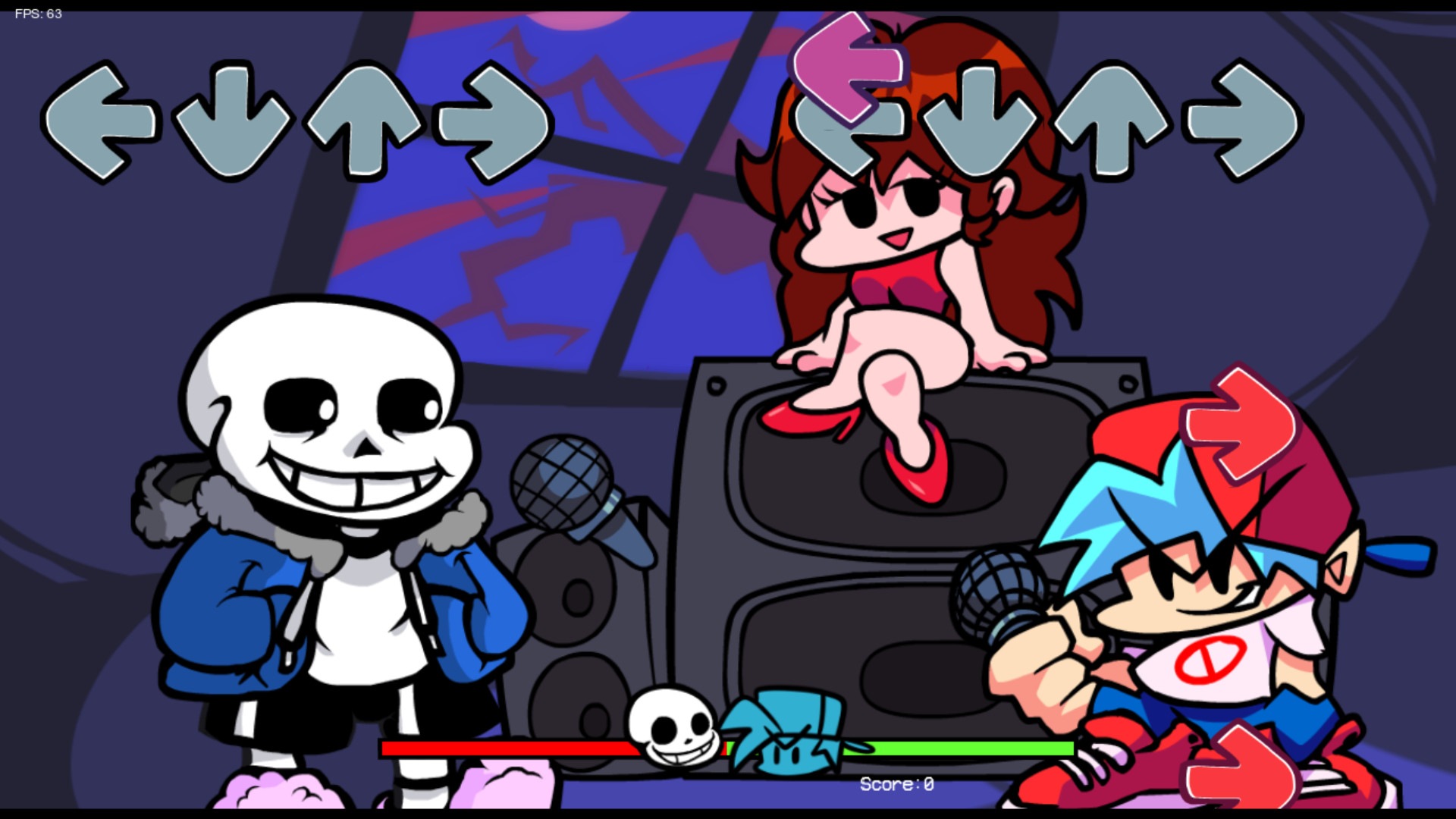 Friday Night Funkin' VS. Sans [Full Week] by Mod share cookie
