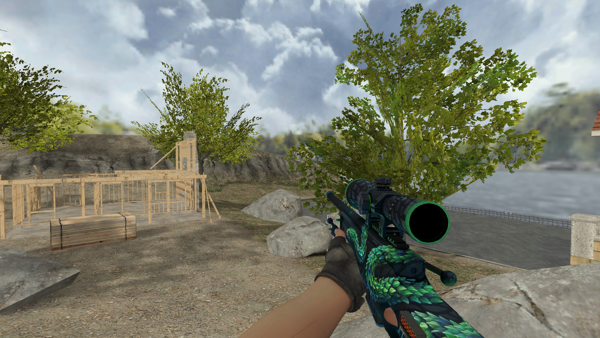 CS:GO AWP Atheris HD skin for CS 1.6 