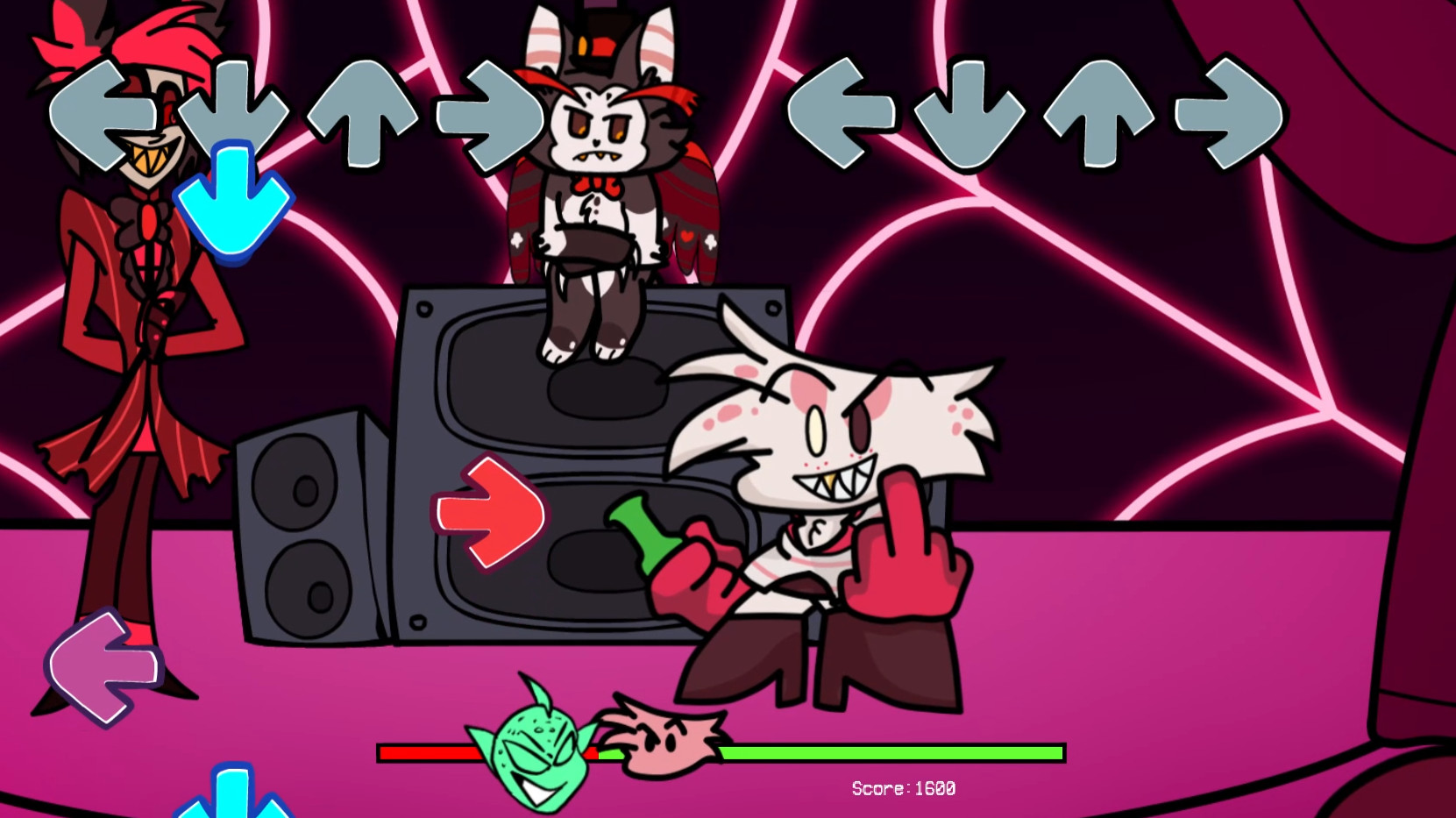 FNF Hazbin Hotel Reskin [Friday Night Funkin'] [Mods]