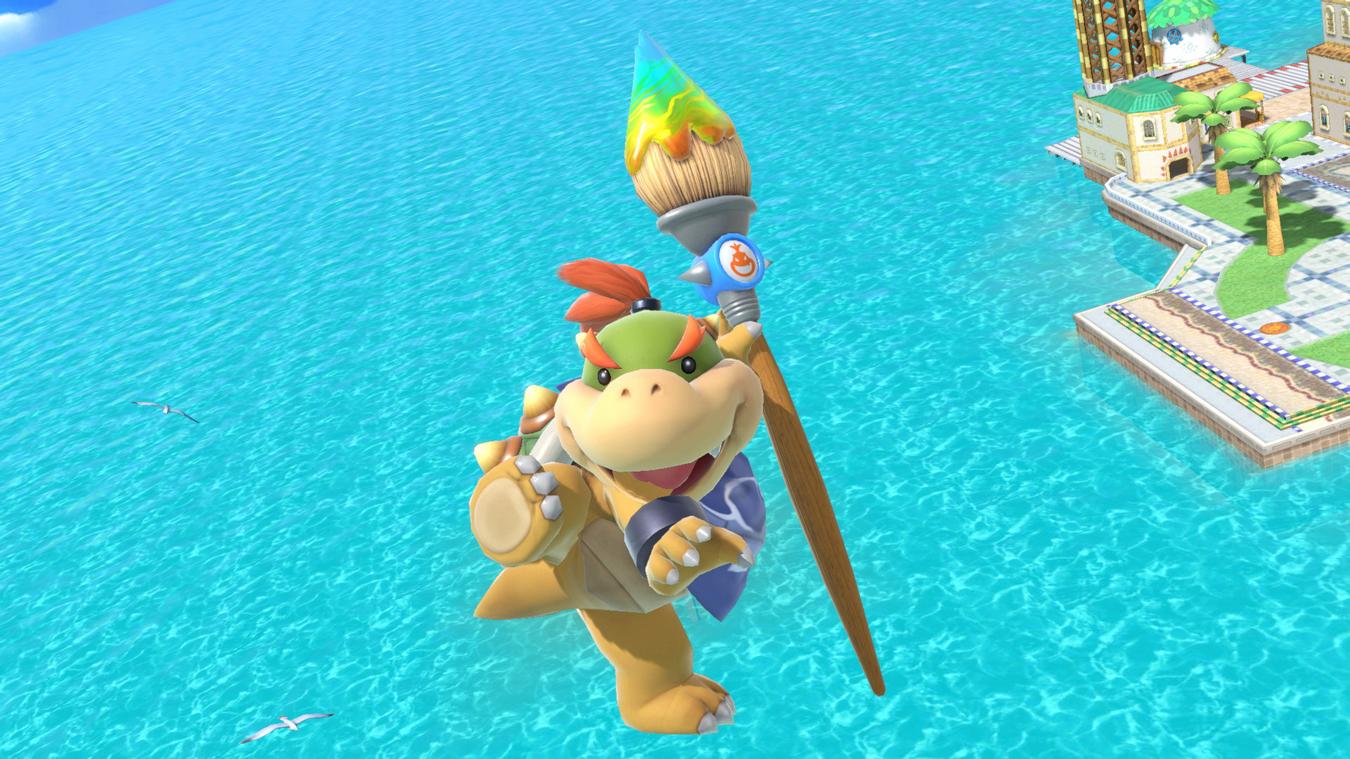 Bowser Jr.'s Brush [Super Smash Bros. Ultimate] [Mods]