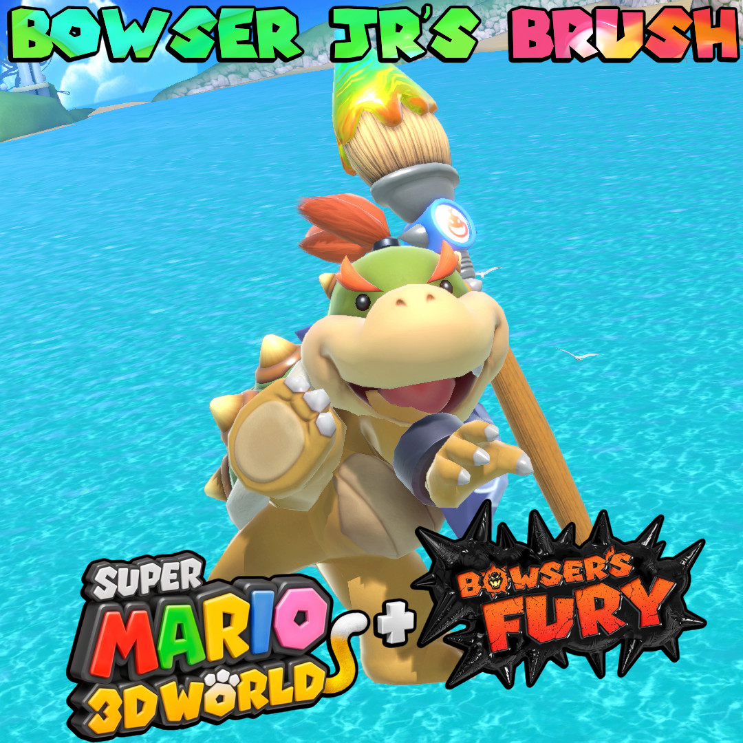 BOWSER JR'S FURY: The Full Game (SUPERCUT) 