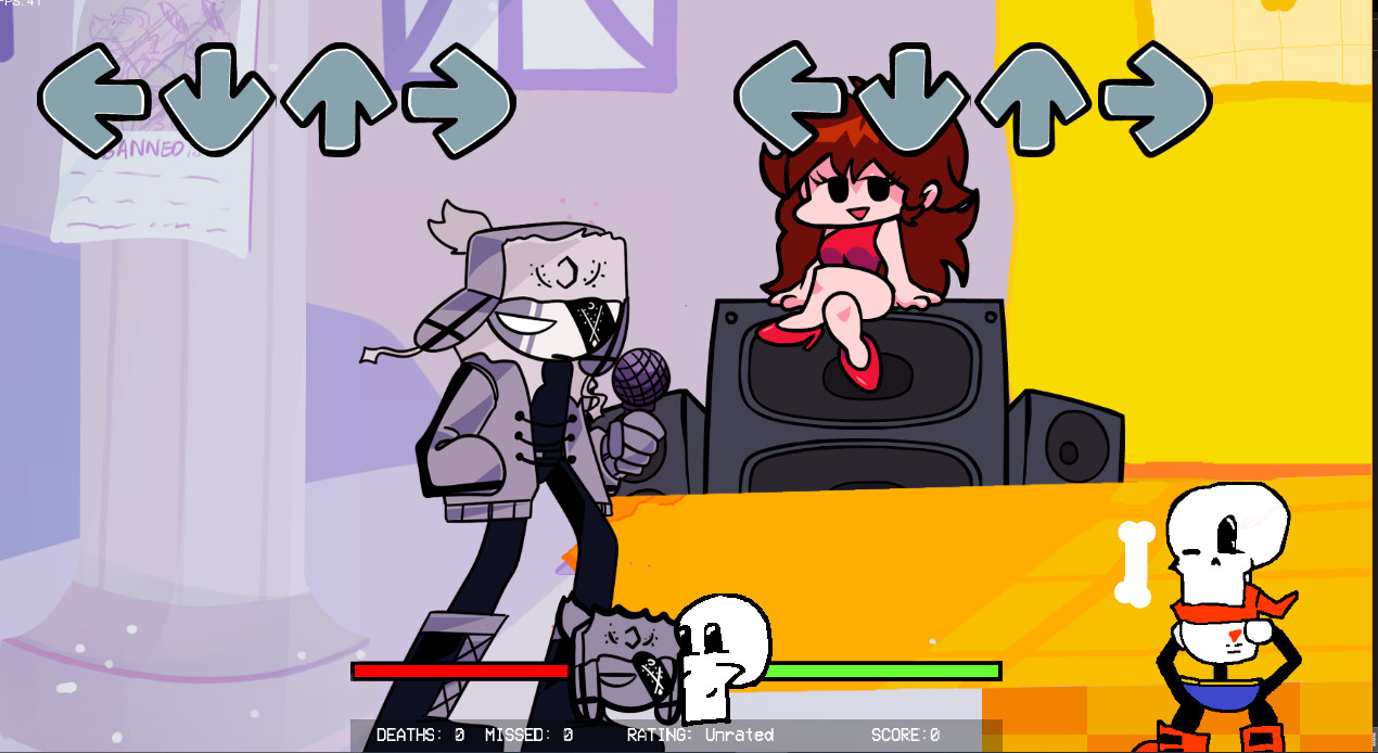 Papyrus VS. Ruv Mod Mod for Friday Night Funkin' | FNF Mods