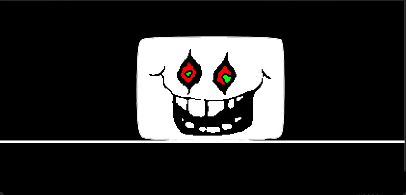 I really don't like that face on omega flowey