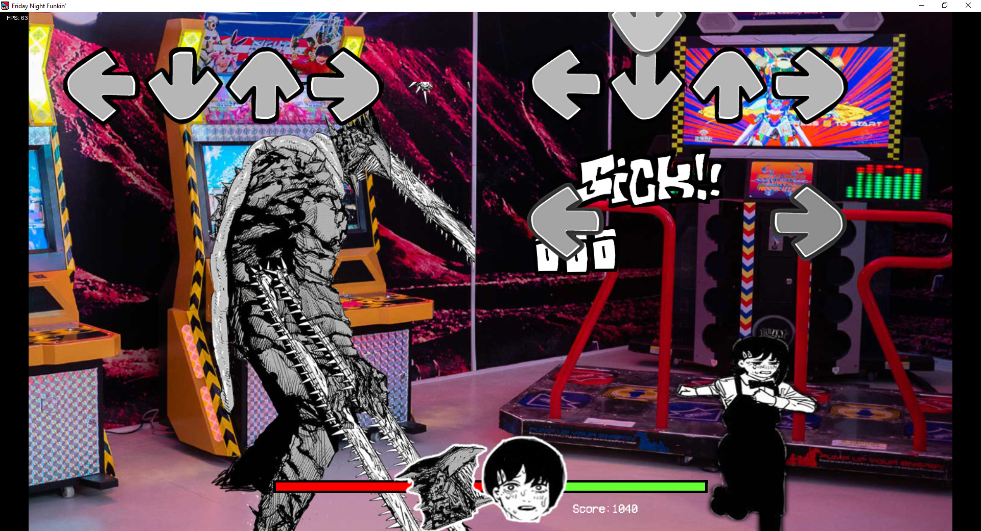 Chainsaw Man Kobeni DDR Mod [Friday Night Funkin'] [Mods]