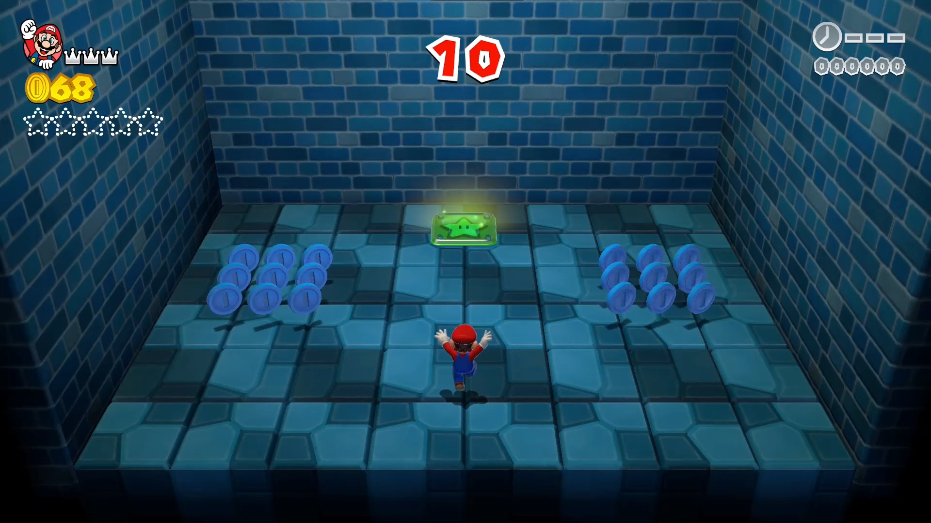 Mystery House Blue Coin Bustle (Switch) [Super Mario 3D World + Bowser