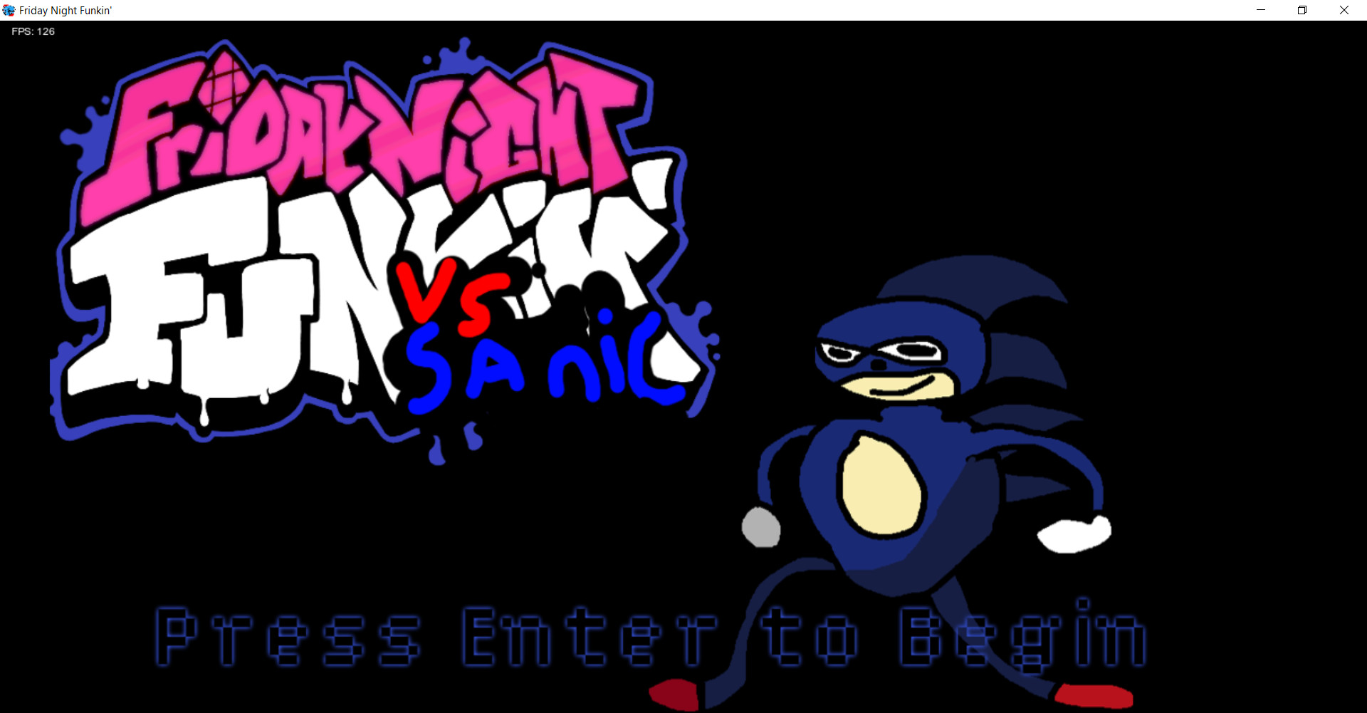 Sanic Over Zardy Friday Night Funkin Mods - roblox sanic poster