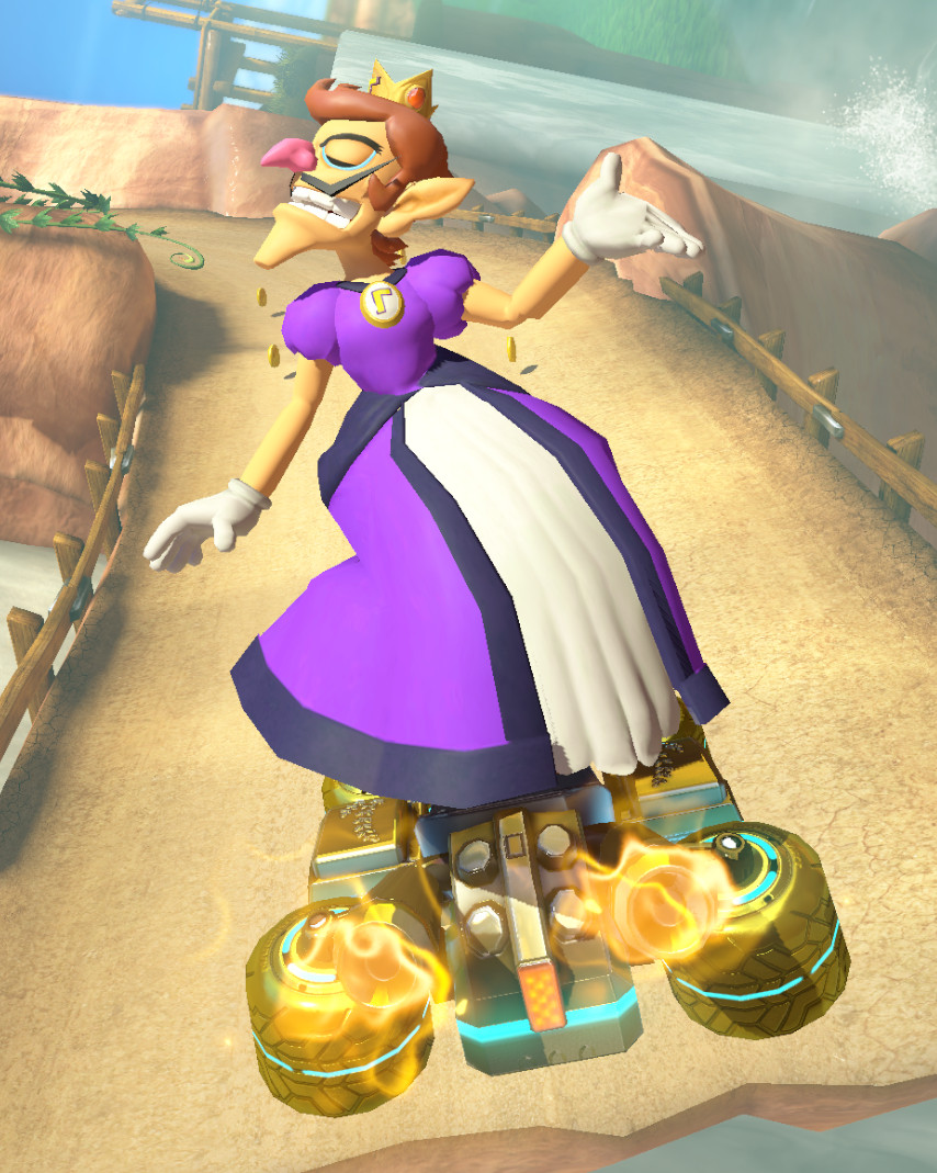 Princess Waluigi [Mario Kart 8] [Mods]