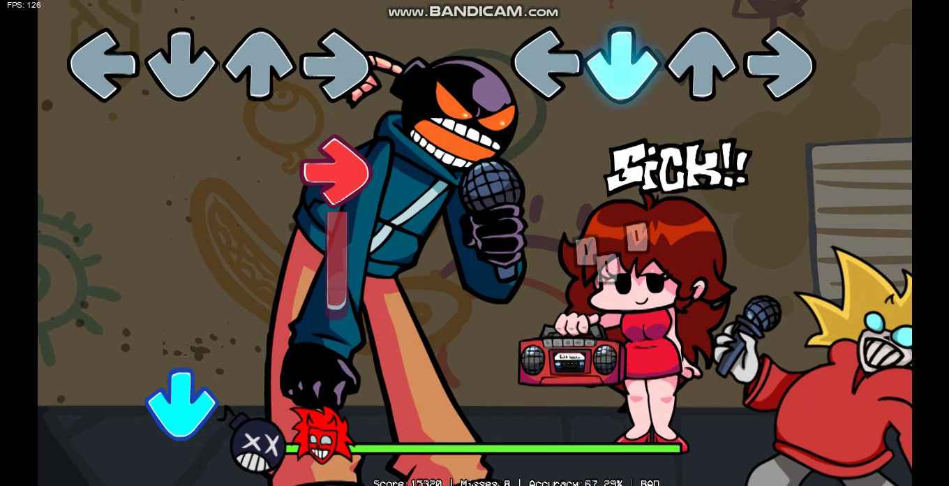 Playable X Red [Friday Night Funkin'] [Mods]