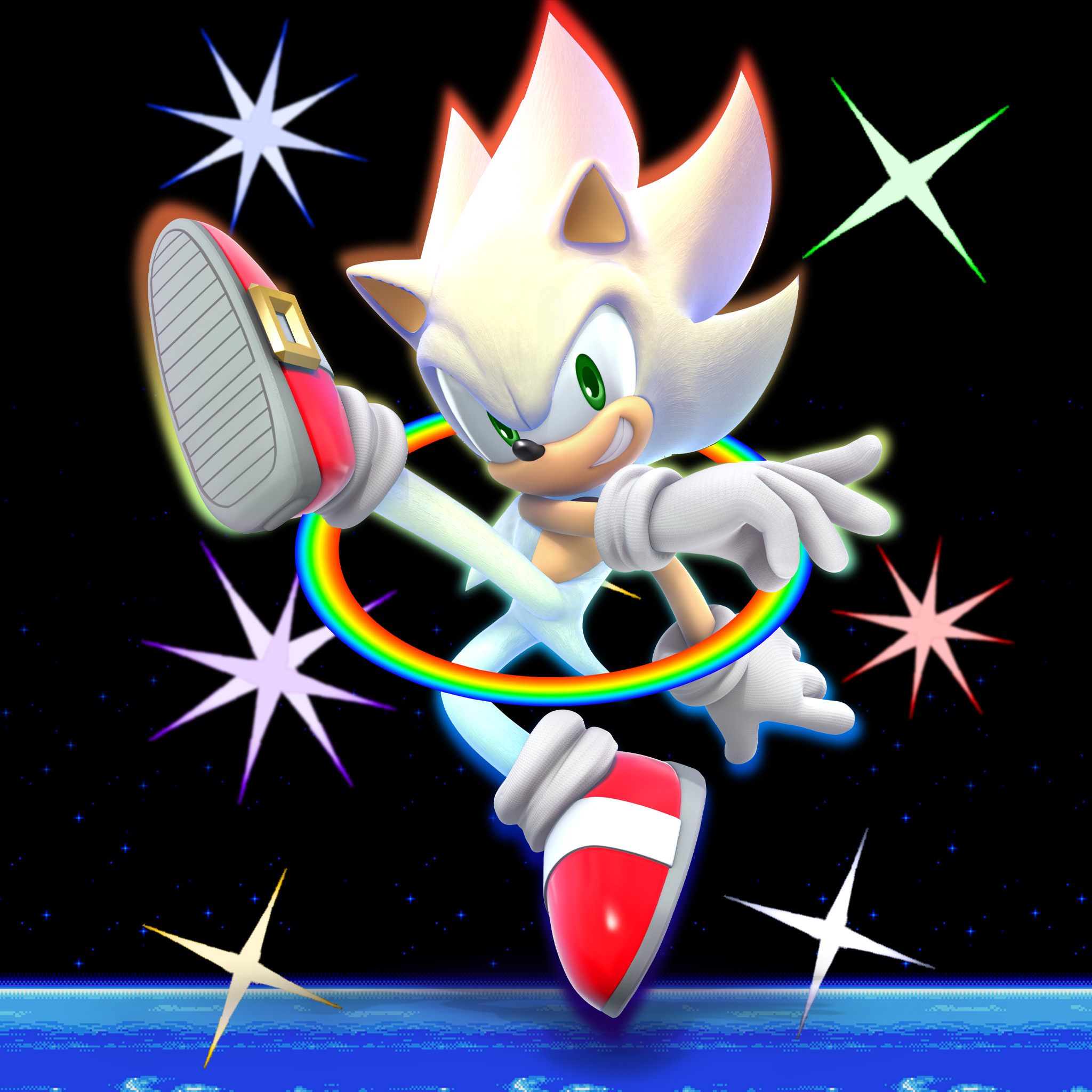 Hyper Sonic [Super Smash Bros. Ultimate] [Mods]