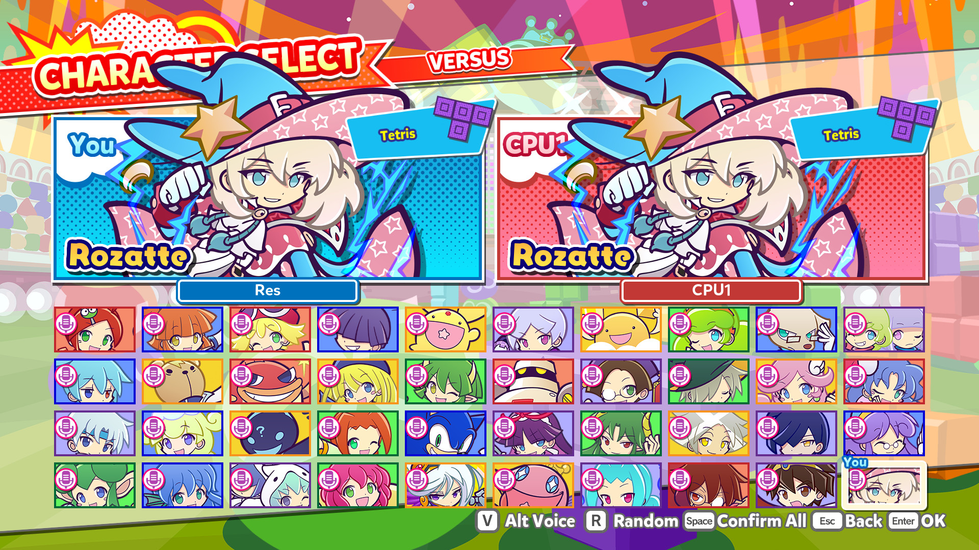 Transgender Rozatte [Puyo Puyo Tetris 2] [Mods]