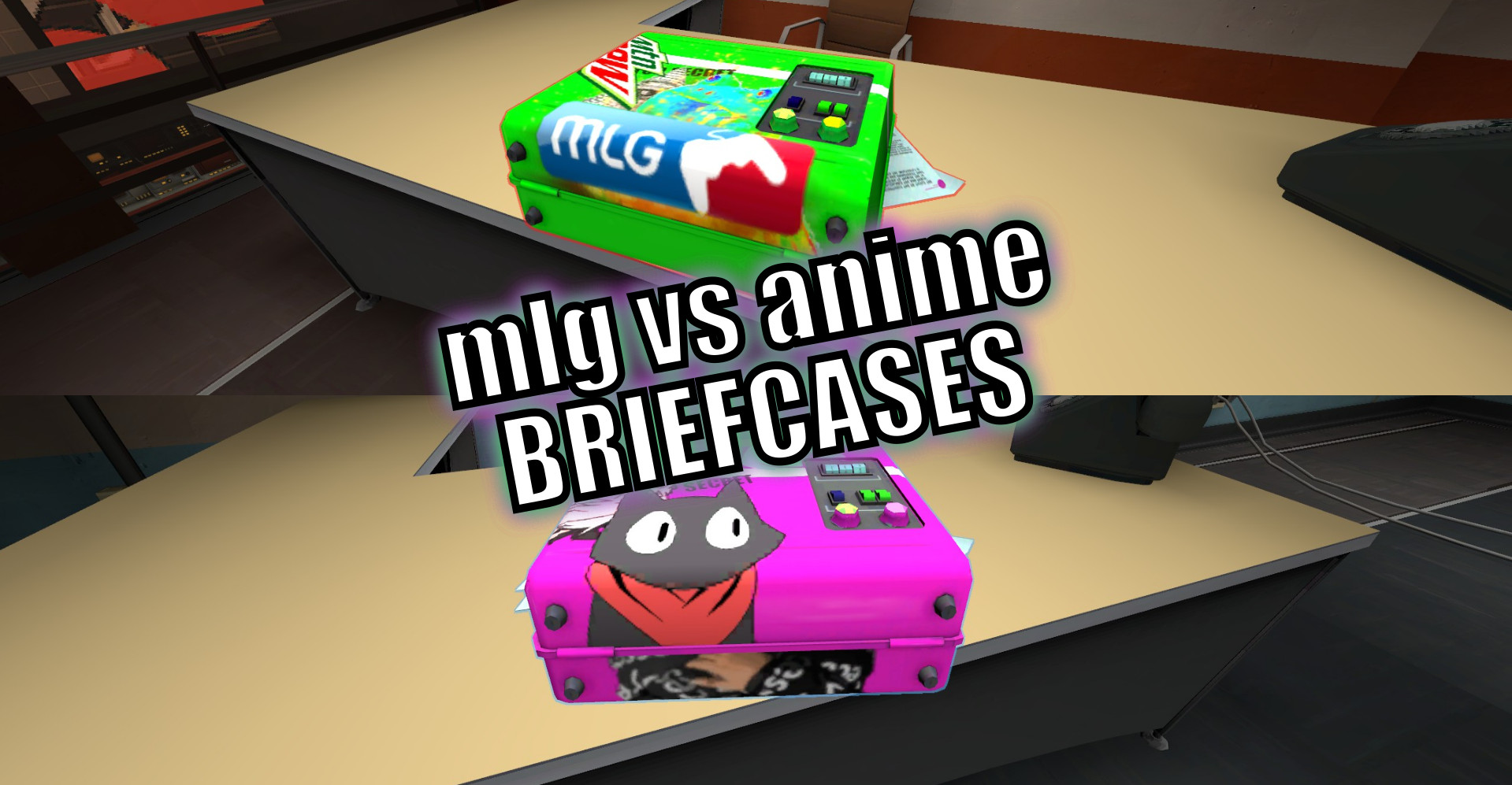 Weebs vs. MLG Briefcases