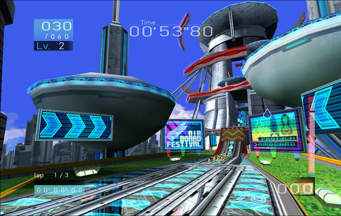 Light HUD [Sonic Riders (GameCube)] [Mods]