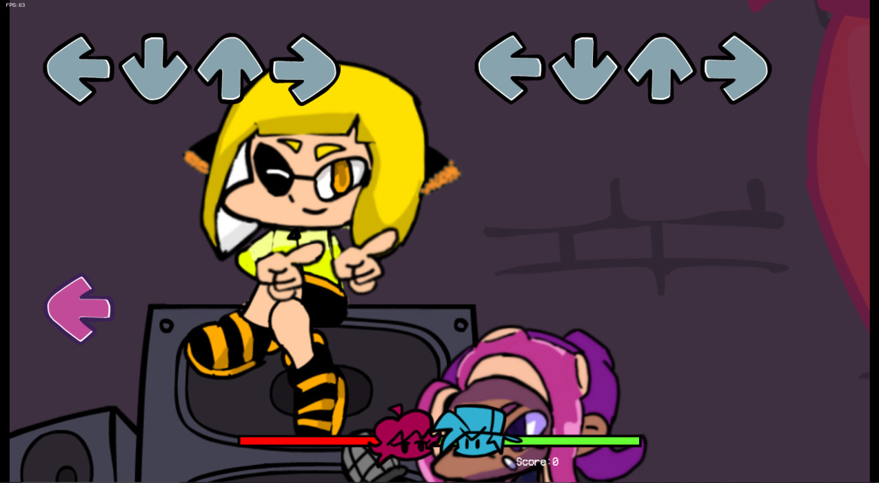 Agent 8 Over Boyfriend Mod for Friday Night Funkin' | FNF Mods