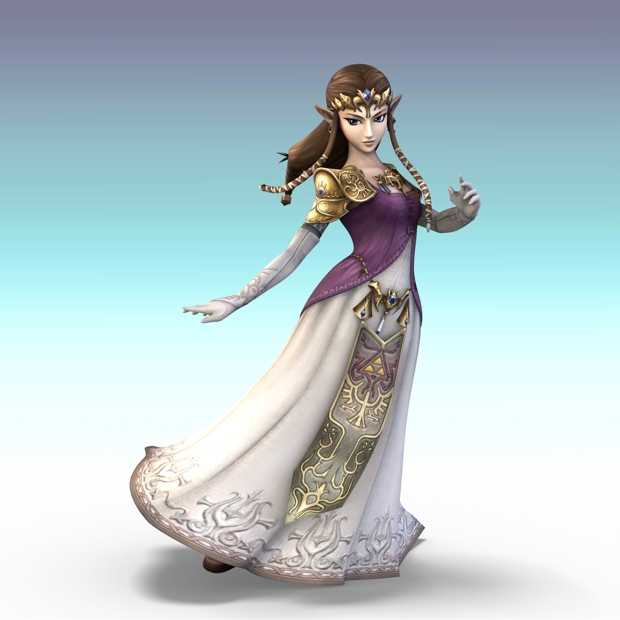 Zelda Brawl Pose Cosmetic Pack [Super Smash Bros. Brawl] [Mods]