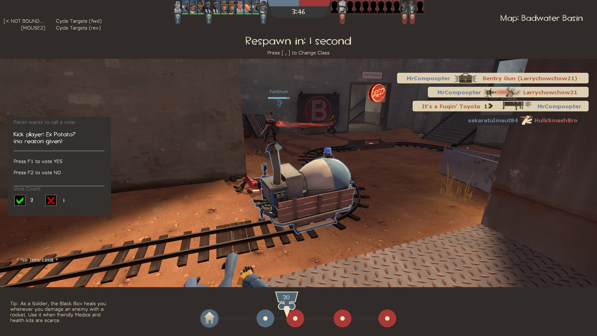 No White Borders HUD [Team Fortress 2] [Mods]