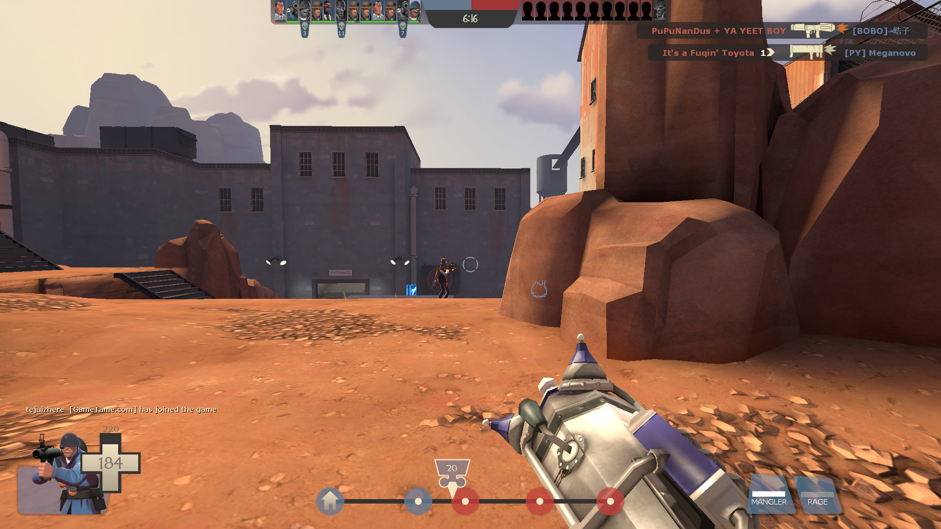 No White Borders HUD [Team Fortress 2] [Mods]