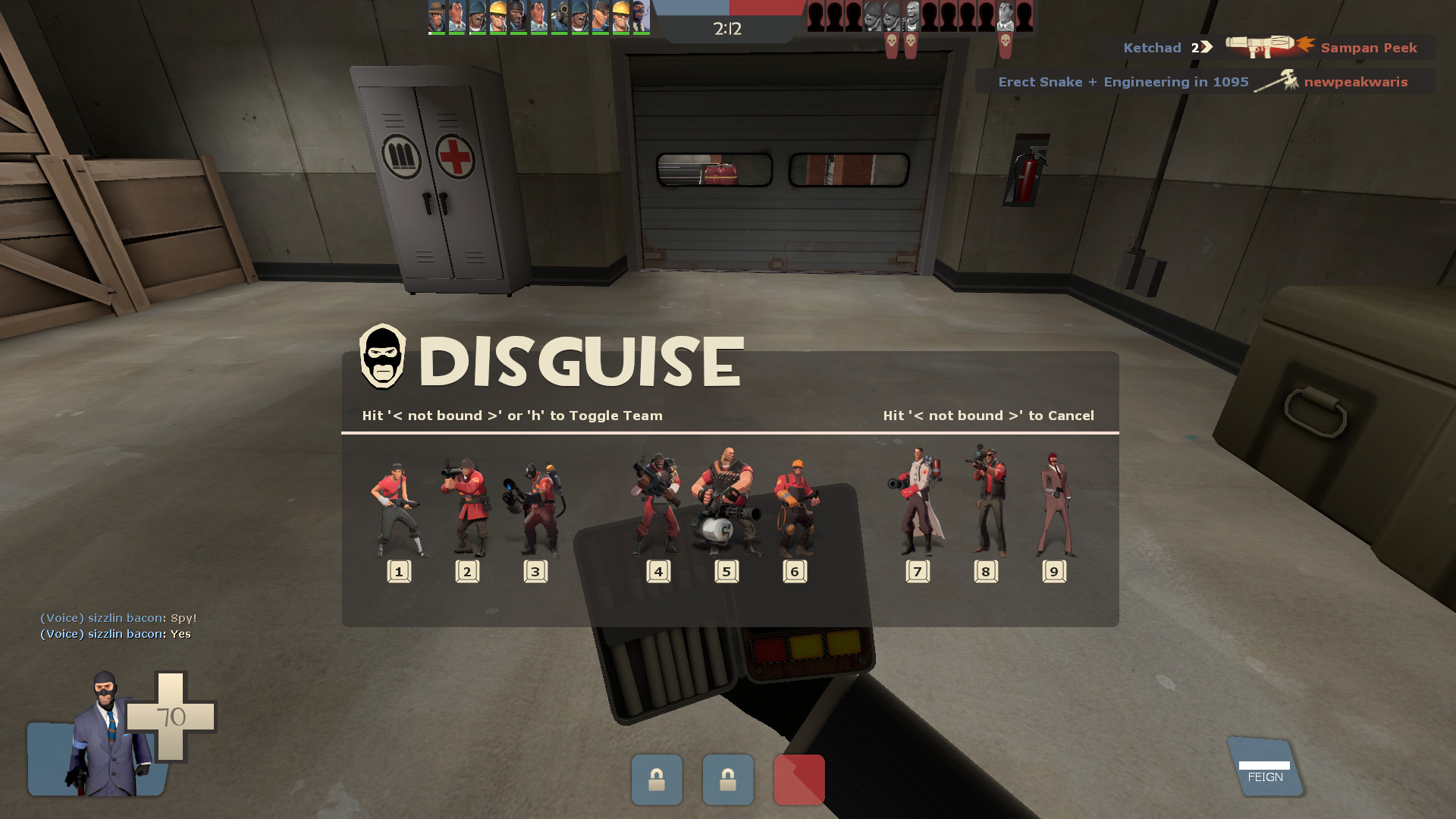 No White Borders HUD [Team Fortress 2] [Mods]