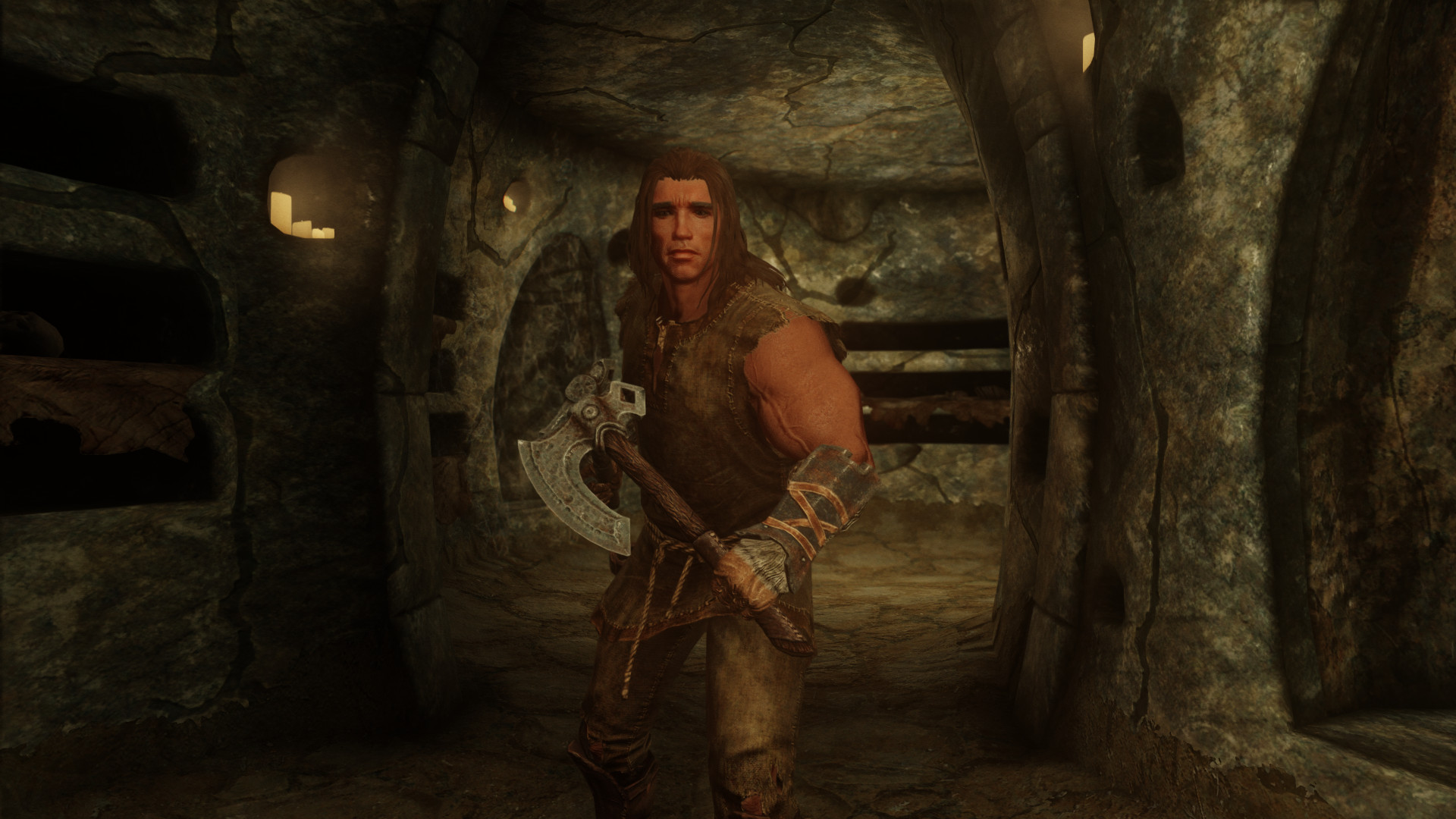 Sse Conan Race Mod True Arnold Schwarzenegger The Elder Scrolls V Skyrim Mods - skyrim special edition roblox race mod