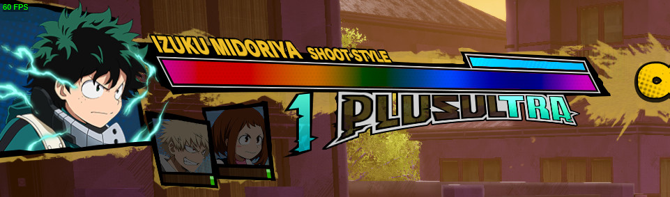 Rainbow Health Bars [My Hero One's Justice 2] [Mods]