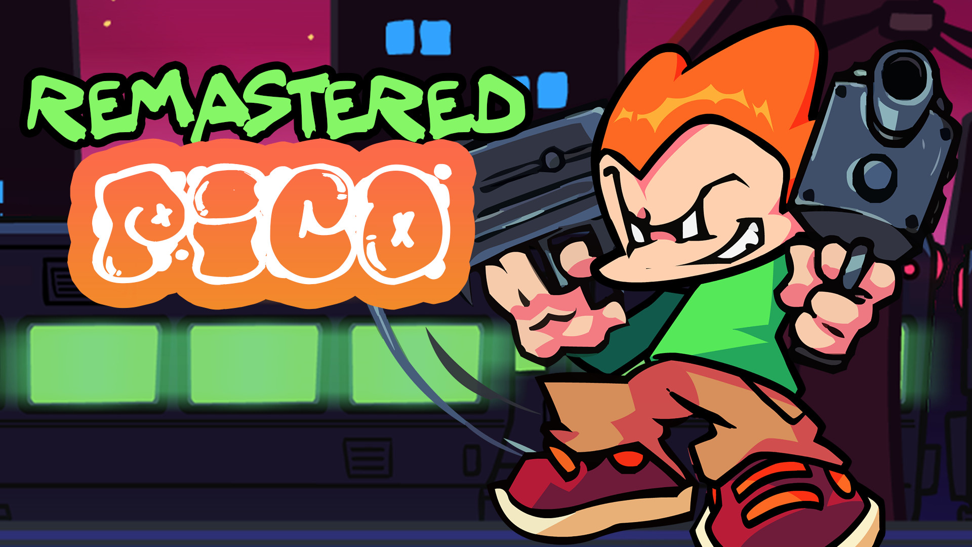 Pico but he was made by Sega (Sega Pico over Pico) [Friday Night Funkin']  [Mods]