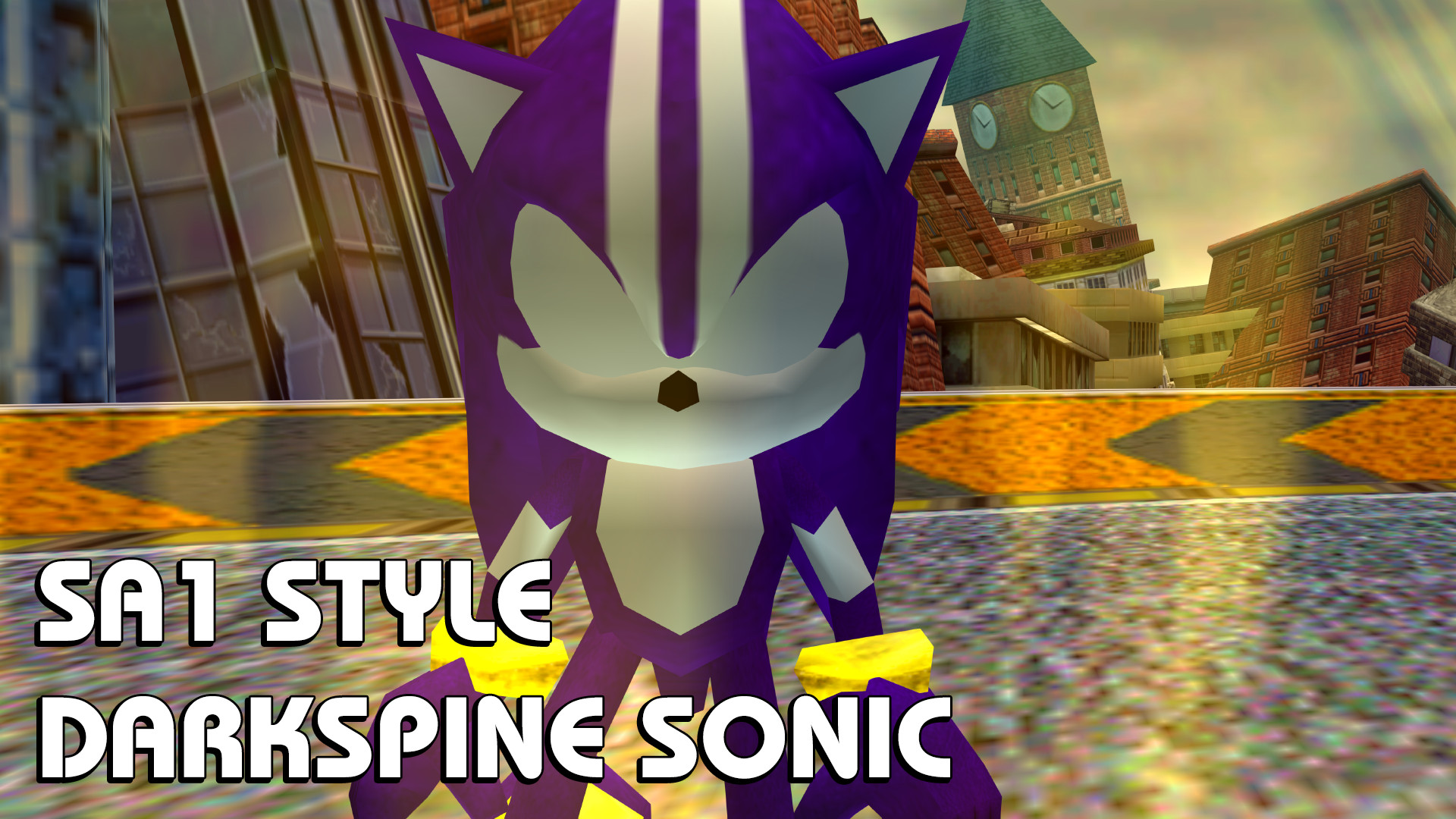 An attempt at Darkspine Sonic in the style of Sonic Advance I made