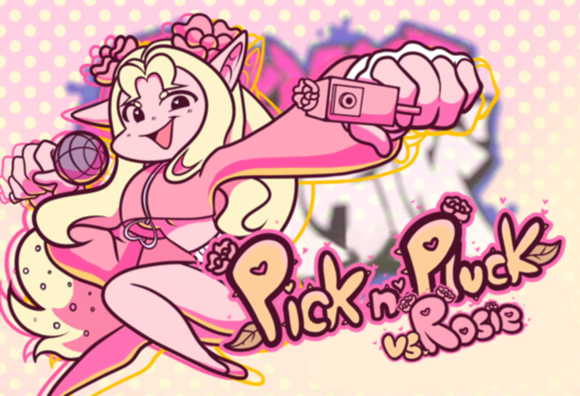 Pick n' Pluck - vs Rosie! (Full Week) (UPDATED)! [Friday Night Funkin'] [ Mods]