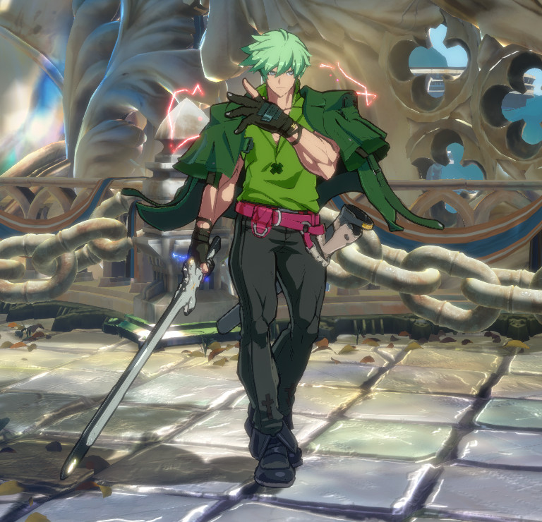 Roronoa Zoro Palette for Ky [GUILTY GEAR STRIVE] [Mods]