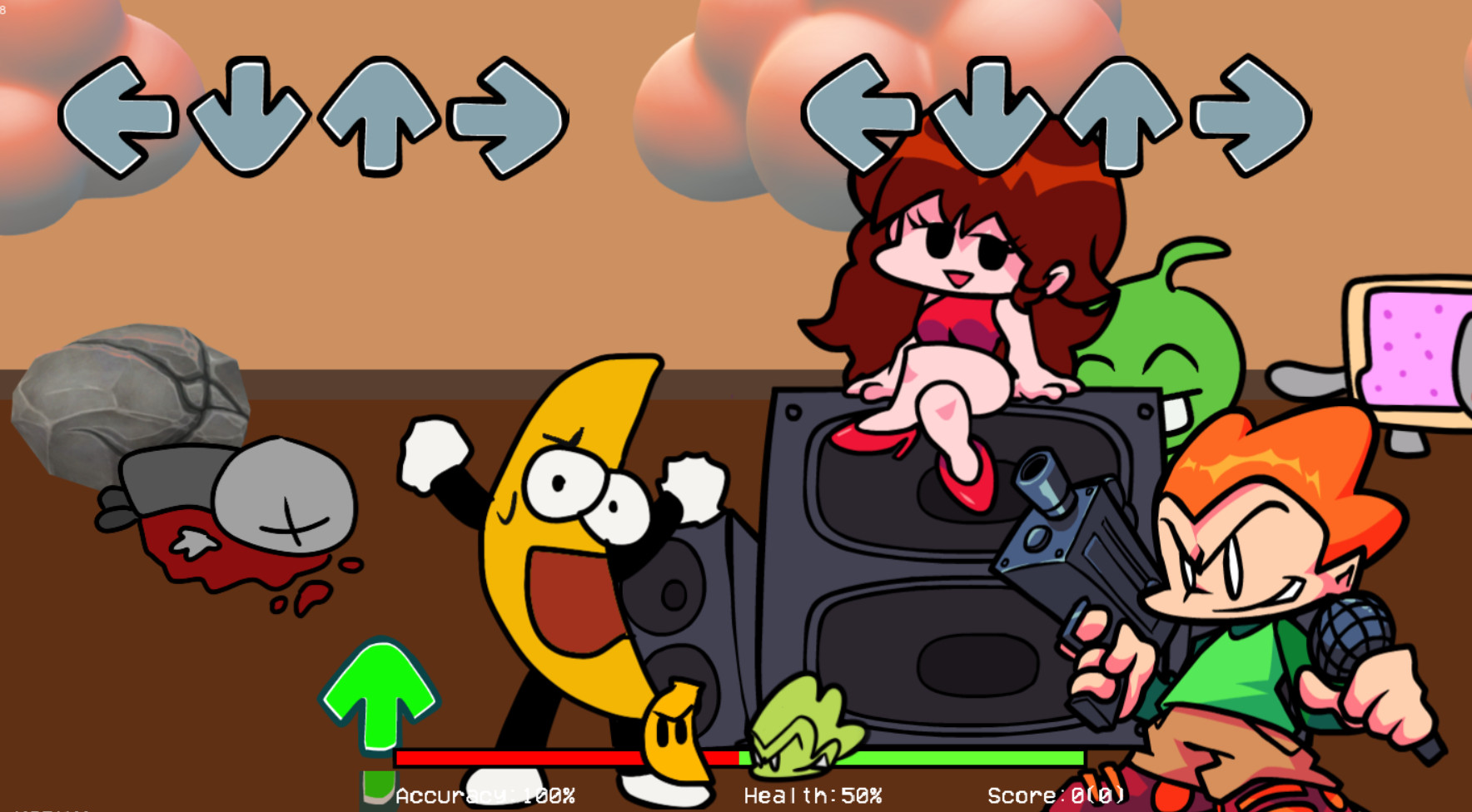 FNF VS Dancing Banana [Friday Night Funkin'] [Mods]