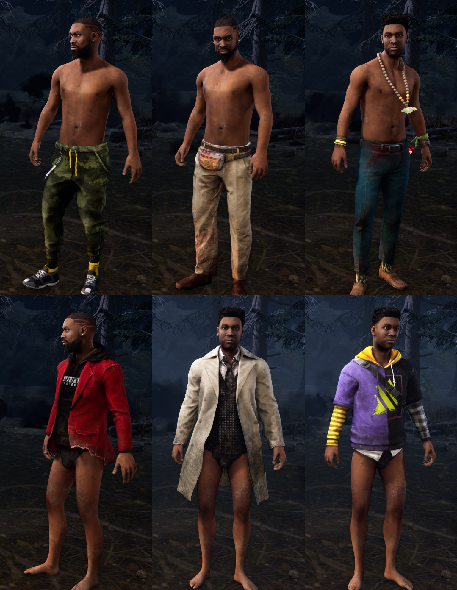 [NSFW] Adam Francis Shirtless + Underwear [Dead by Daylight] [Mods]