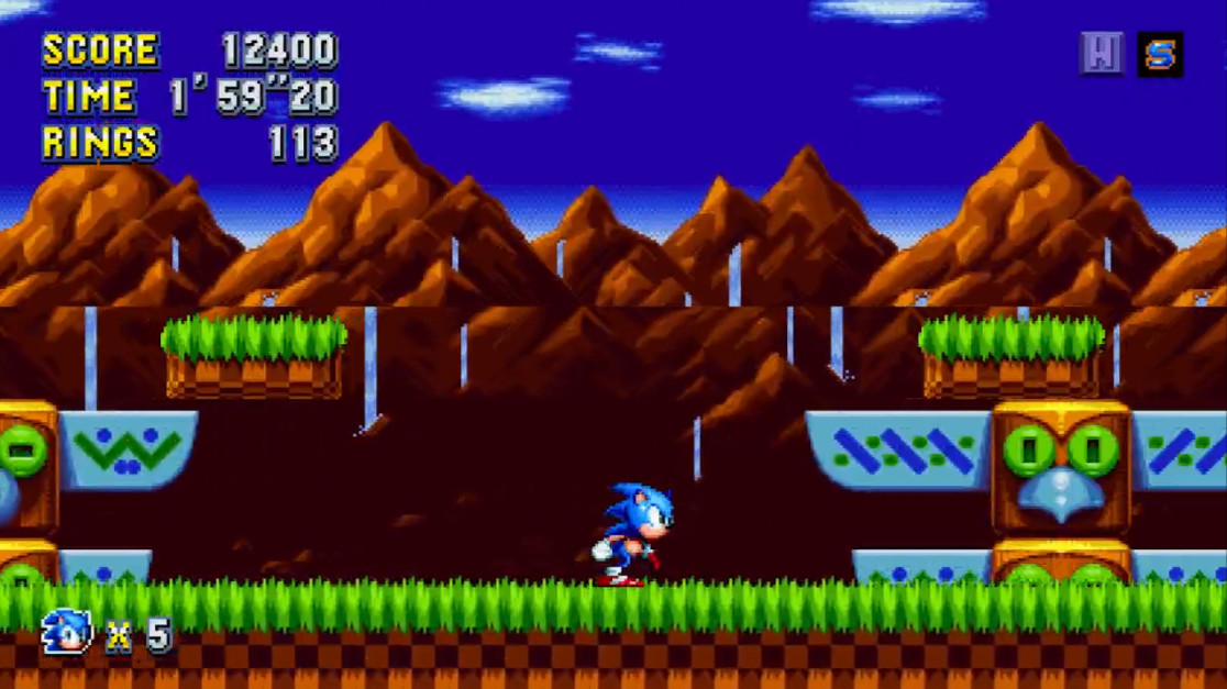 Sonic Mania New Video Shows Off Green Hill Zone Act 2