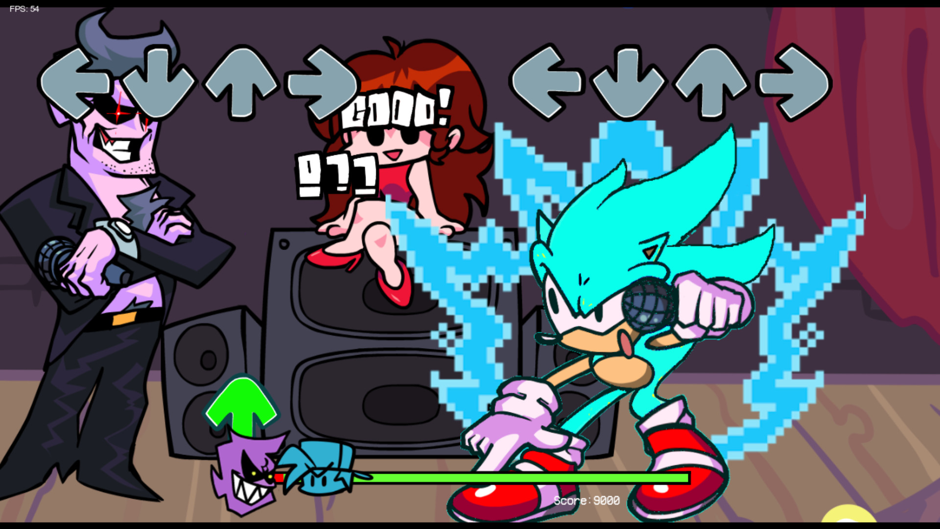 FNF Hyper Funkin' vs Hyper Sonic Mod - Play Online Free - FNF GO